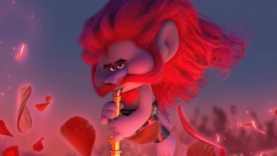 Chaz de Trolls World Tour: El Viaje Musical de un Troll Rockero