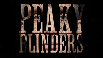 Peaky Blinders: Iconic Title with Dark Aesthetic