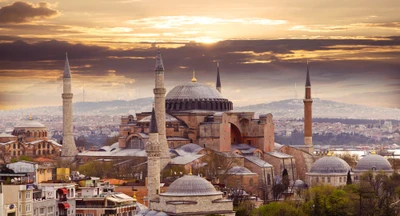 hagia sophia, mosque, istanbul, turkey, ancient architecture