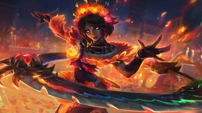 Qiyana: A Lâmina Radiante de League of Legends