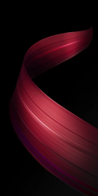 Fluxo dinâmico de ondas magenta na escuridão