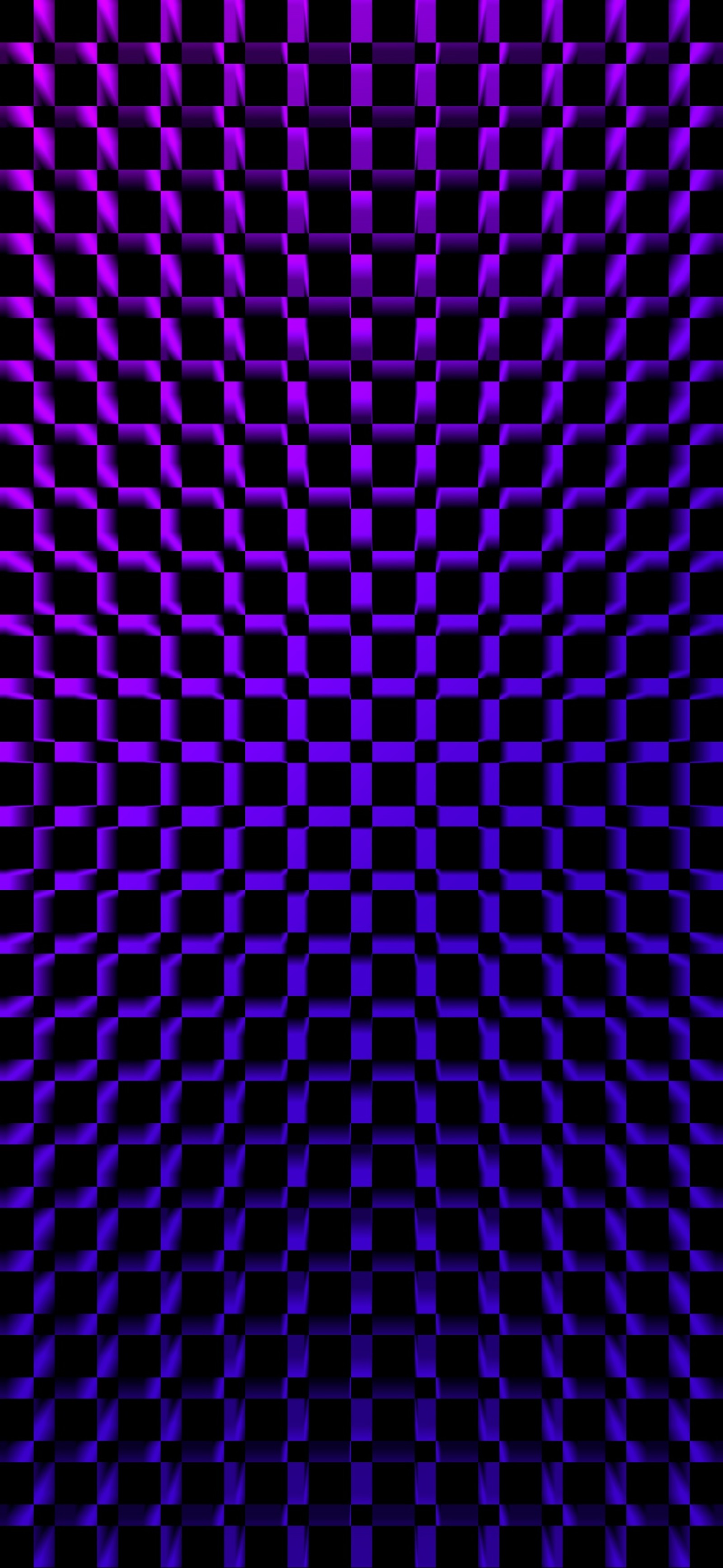 A purple and black checkered background with a black background (pattern, design, blue, colorfulness, purple)