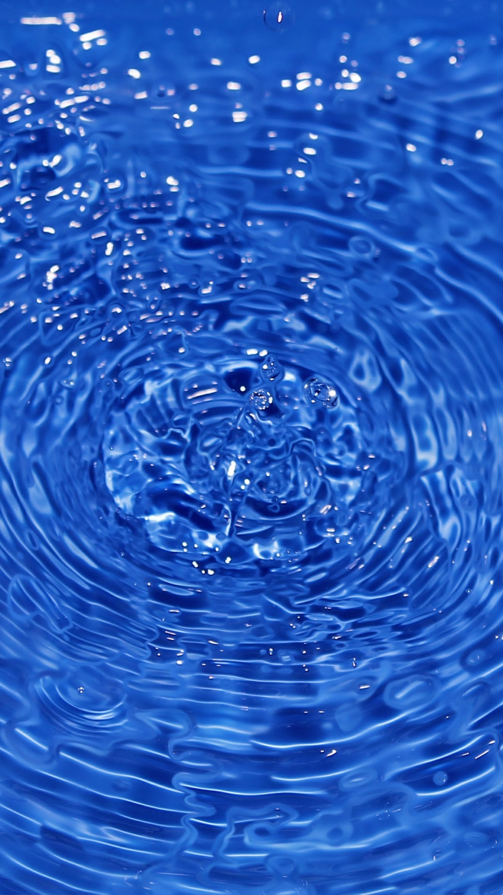 drop, water, liquid, blue, azure wallpaper