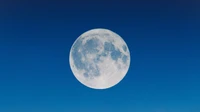 luna llena, luna, superluna, día, objeto astronómico