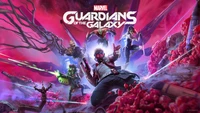 marvels guardians of the galaxy, e3 2021, 2022 games, marvel superheroes, 5k wallpaper