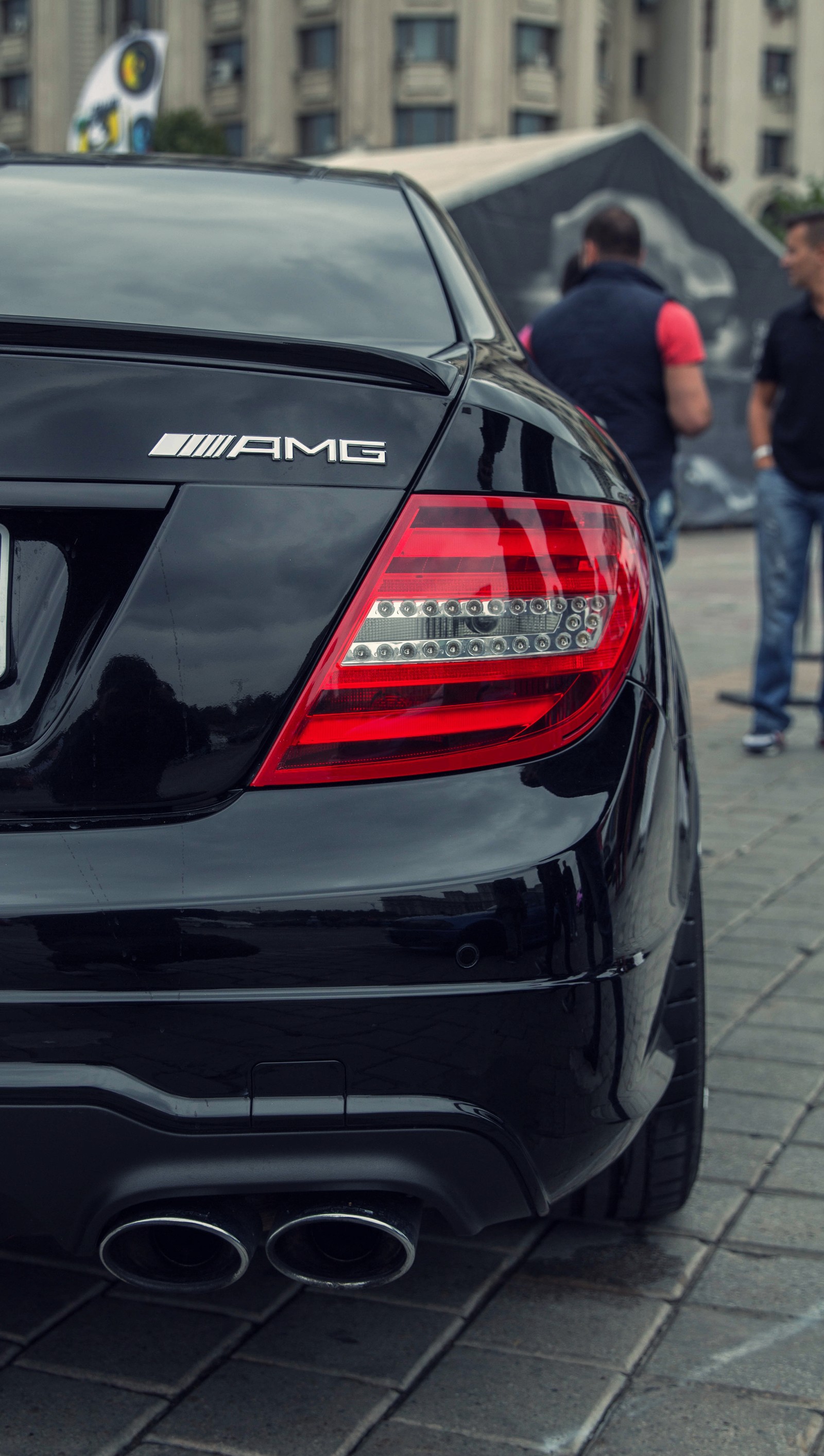 amg, black, expo, monster, v8 wallpaper