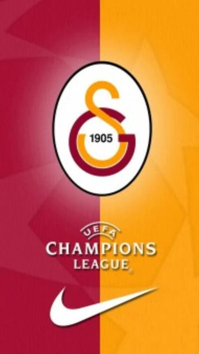 Galatasaray 1905 : Emblème de la Ligue des champions de l'UEFA