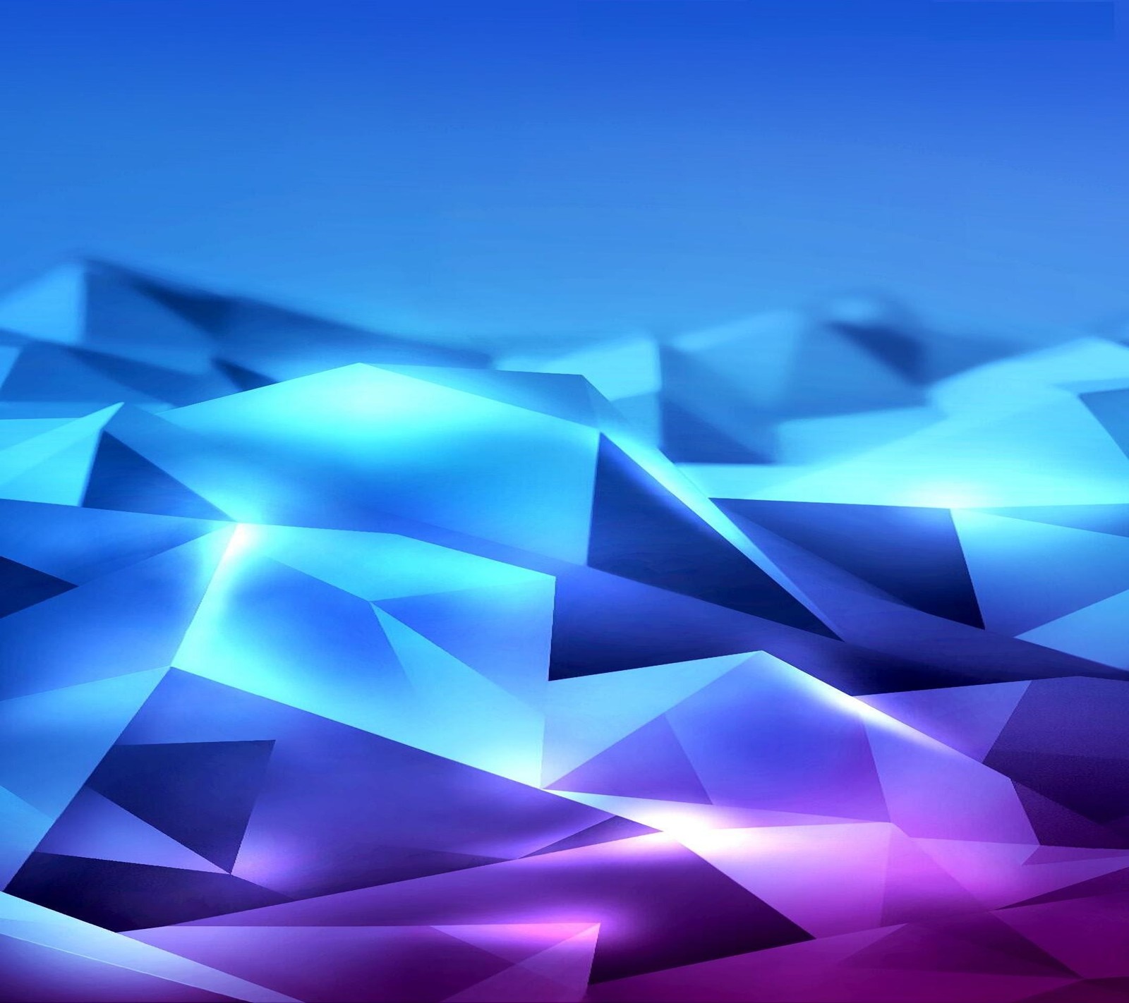 A close up of a blue and purple abstract background with triangles (android, asus, bvs, deluxe, hd)