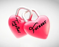 flirt, forever, heart, lock, love