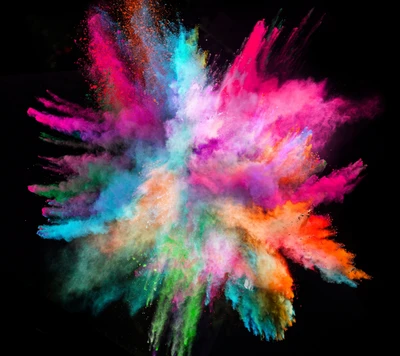 couleur, explosion, peinture