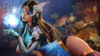 Symmetra de Overwatch: Uma fusão de tecnologia e elegância