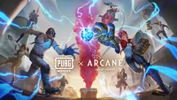 Epic Clash: PUBG Mobile x Arcane League of Legends featuring Jinx and Vi