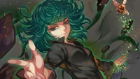 tatsumaki, one punch man, anime wallpaper