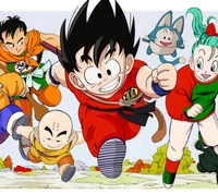 anime, ball, bulma, dragon, goku wallpaper