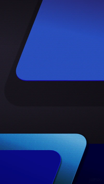 Indigo Layers on a Dark Background