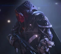 Helghast-Soldat in Shadow Fall: Der Dunkle Wächter von Killzone