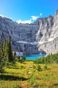 mountain, natural landscape, mountainous landforms, nature, body of water