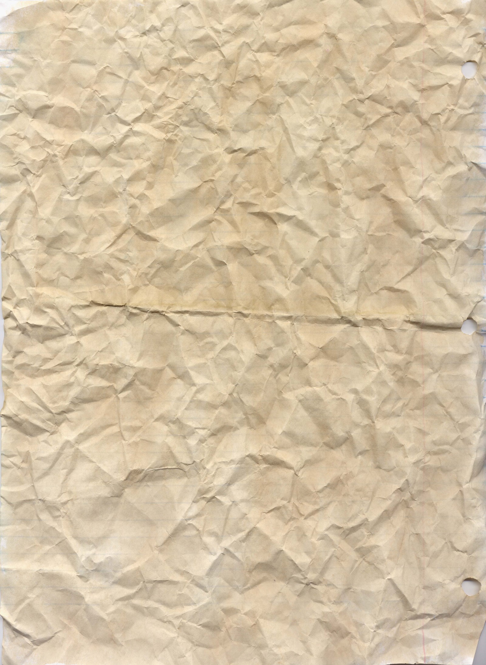 Zerknülltes papier mit einem blatt papier darauf (papier, textur, graphiken, plakat, material)