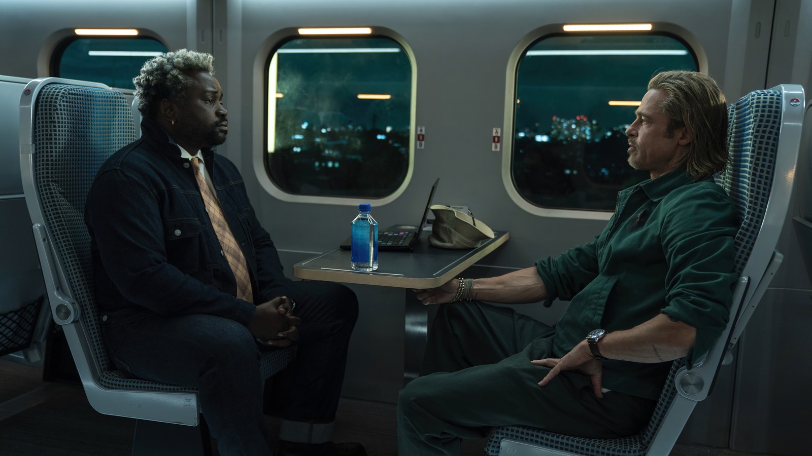 bullet train, movie, 2022, brad pitt, brian tyree henry wallpaper