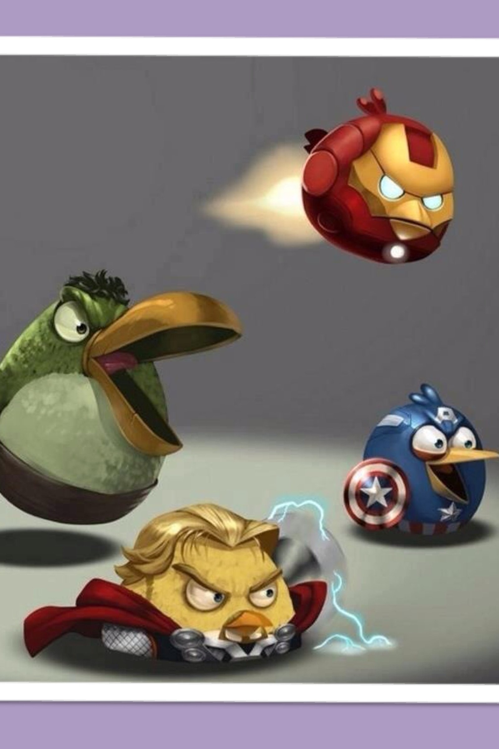 angry, avengers, birds wallpaper