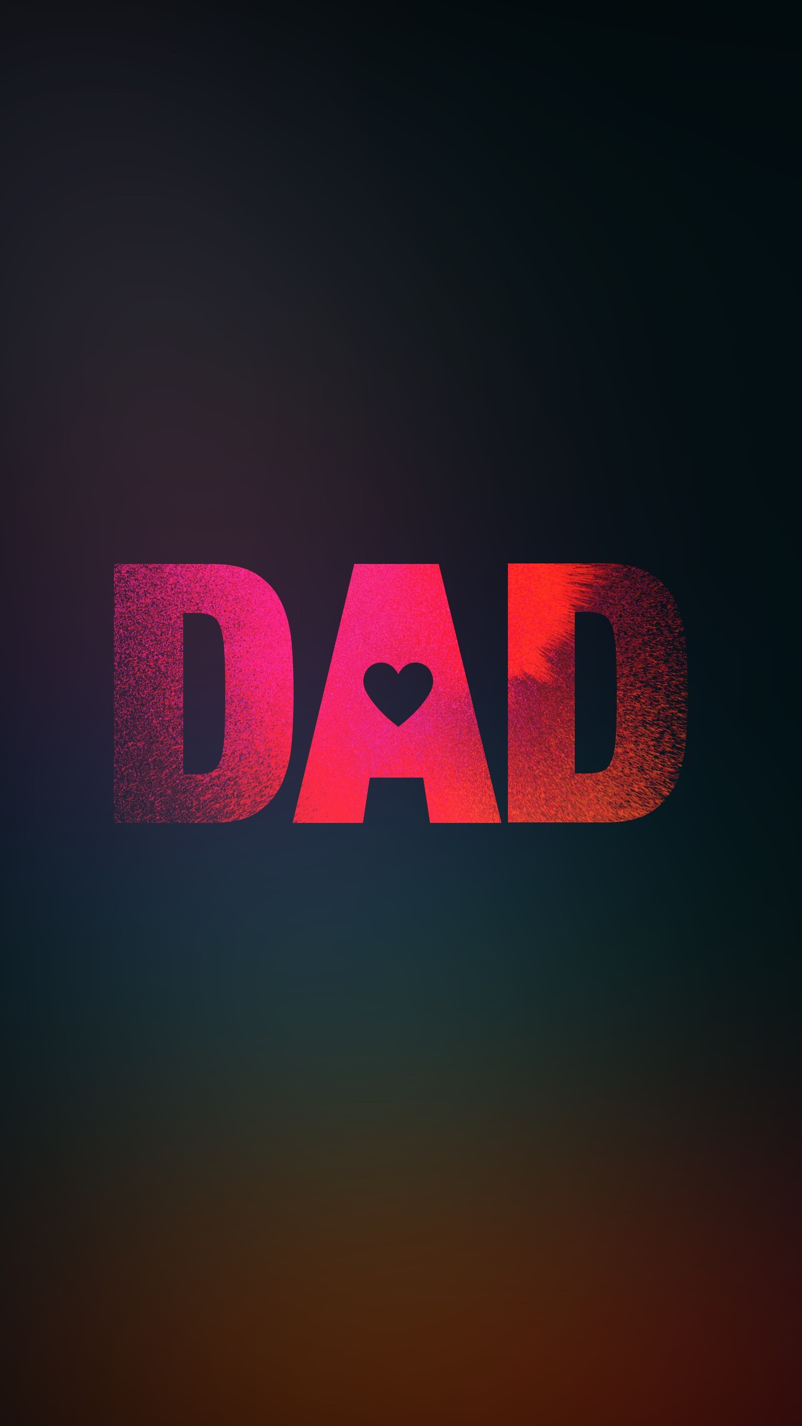 A close up of a text that reads dad with a heart on it (cool, dad, daddy, father, fathers)