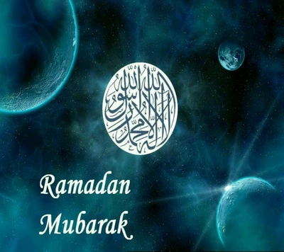 Ramadã Mubarak: Uma celebração celestial de bênçãos