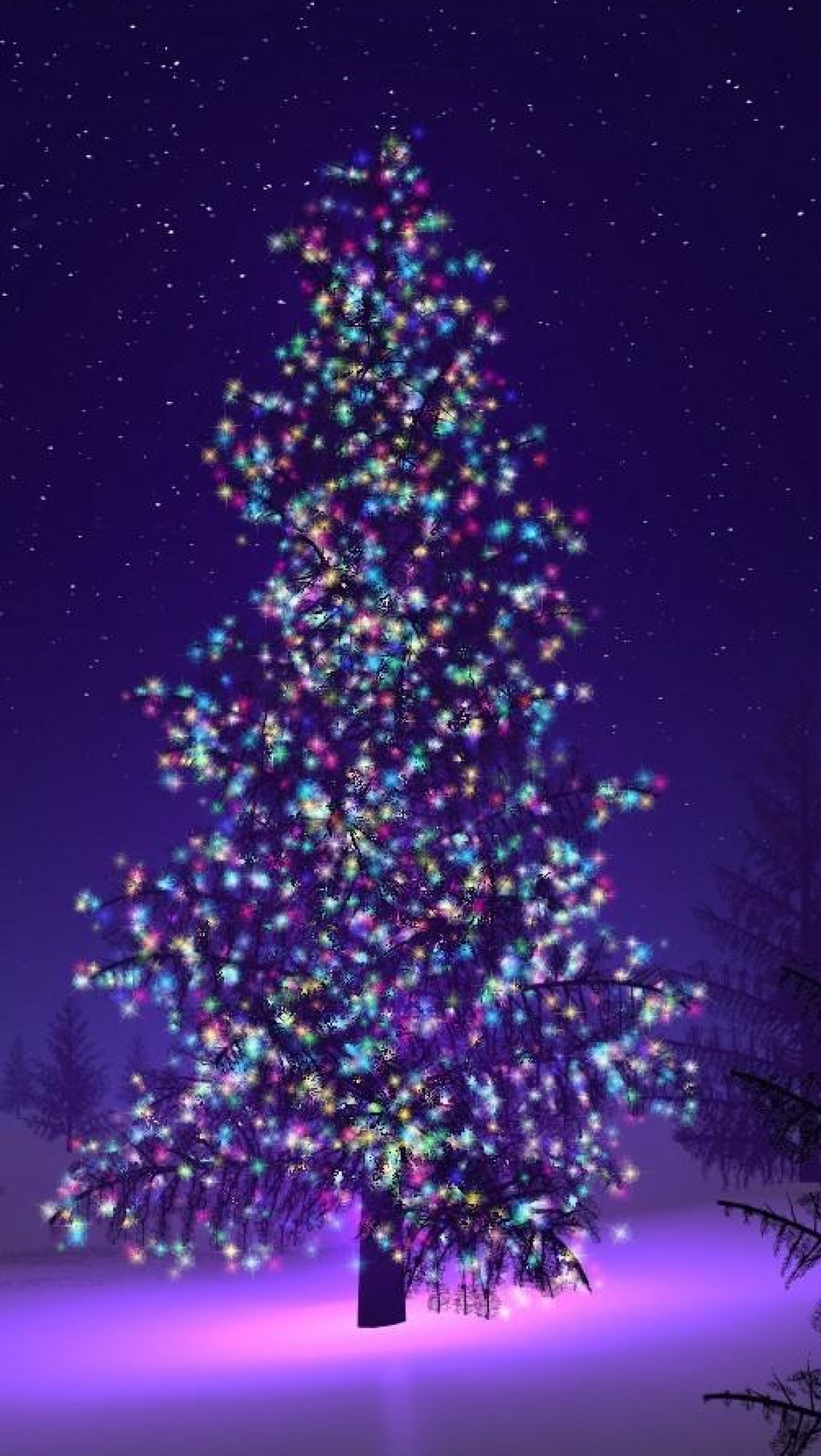 christmas, holiday, time, tree Download Wallpaper