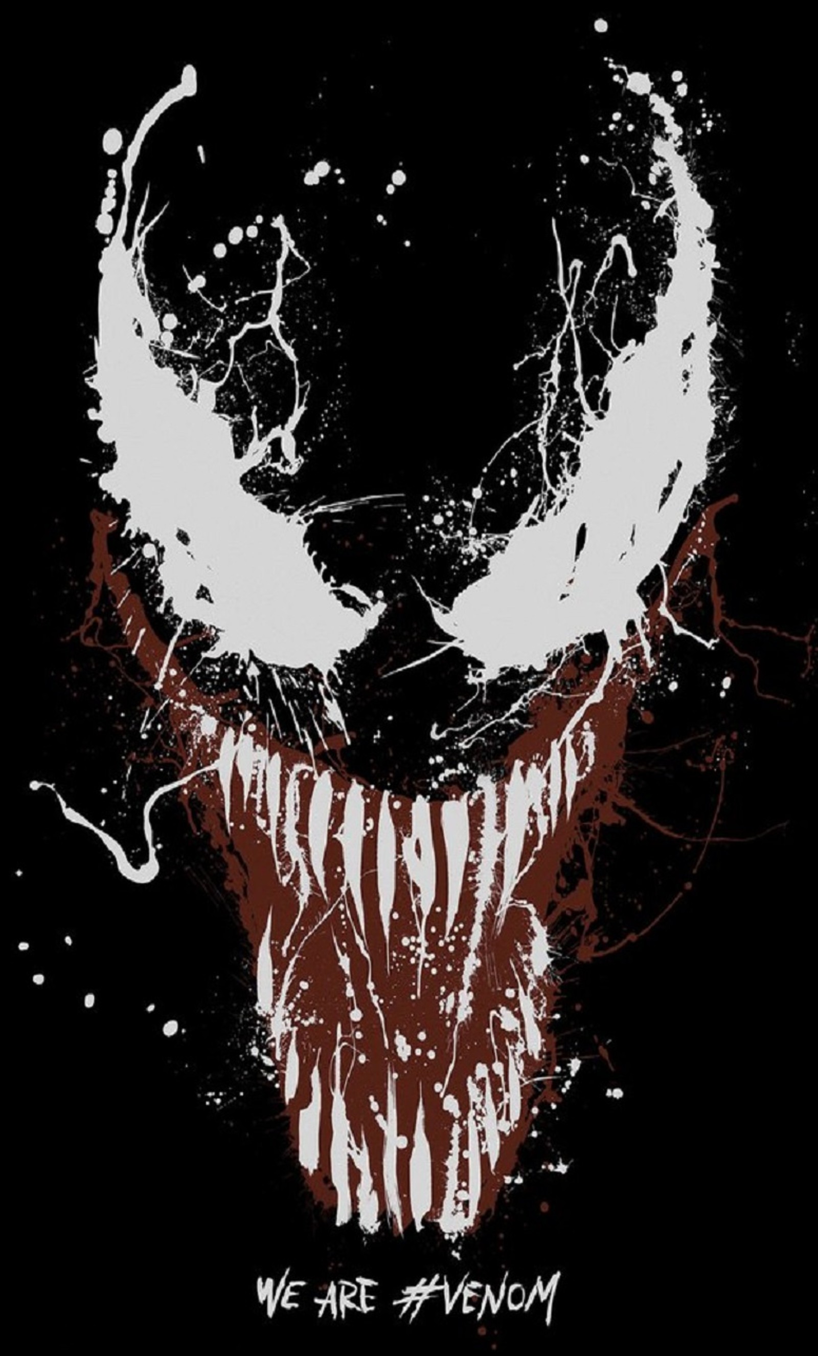 venom, spider, black, villian Download Wallpaper