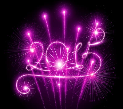 2015, celebrate, fireworks, glow, light