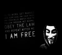 Anonymous Face: Embracing Freedom Amidst Conformity