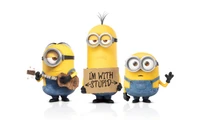 Minions Celebrating Christmas with Love and Humor