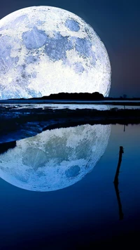 moon, night wallpaper