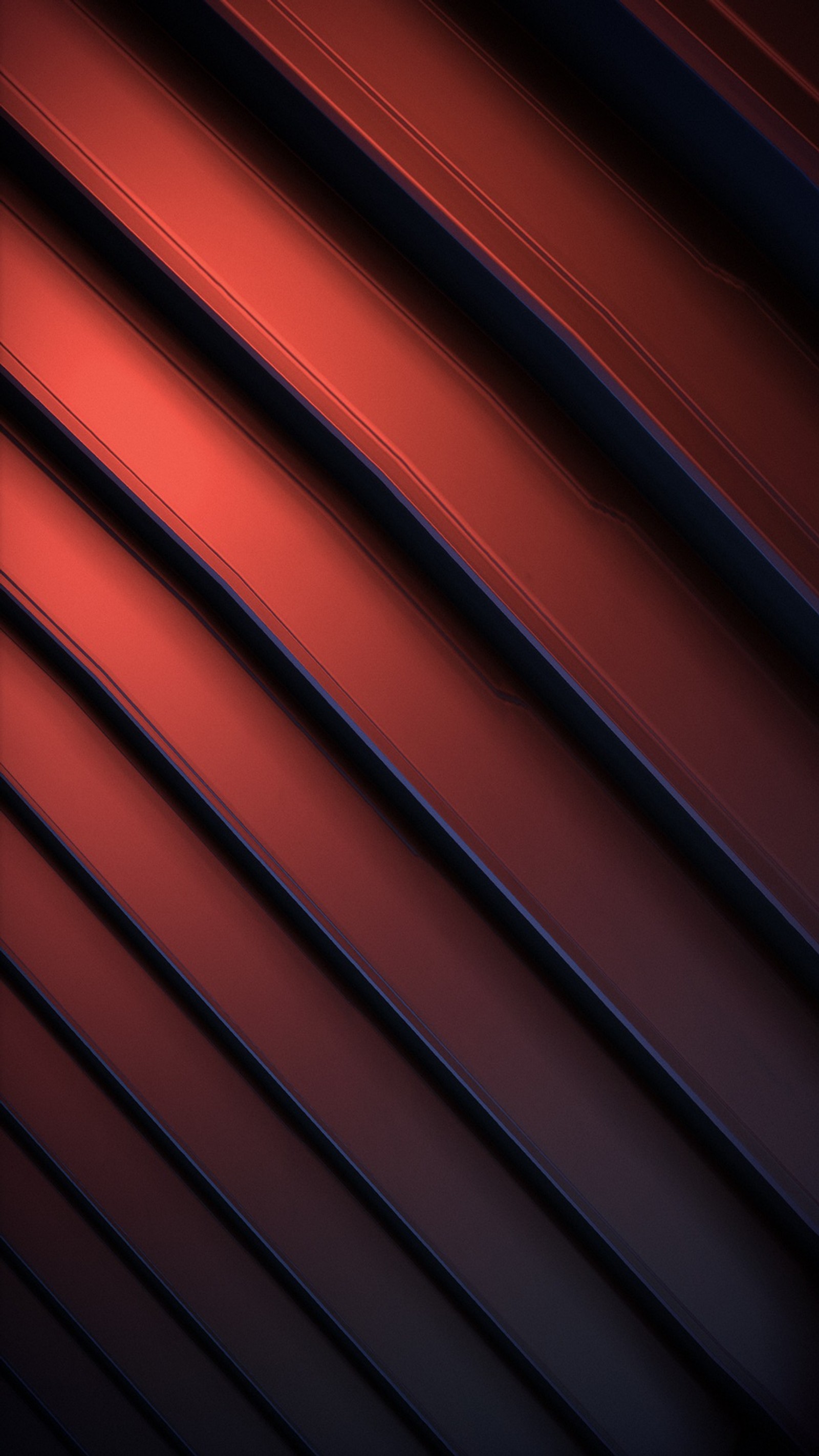 Uma imagem de fundo vermelho e preto com um relógio (abstrato, android, honor magic, huawei, camadas)