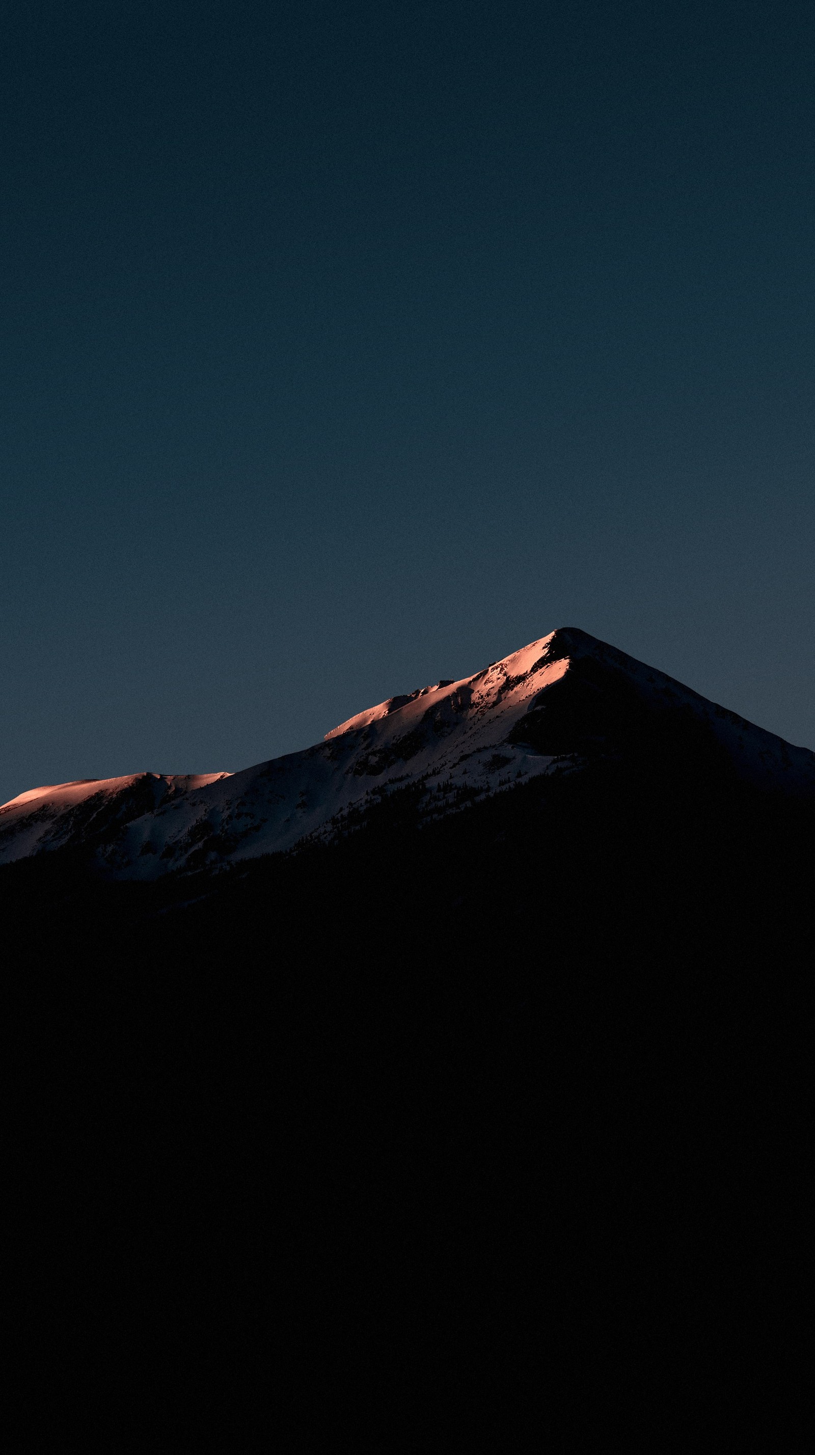 mountain, slope, horizon, landscape, cloud wallpaper