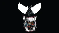 La Sonrisa Siniestra de Venom: Una Exhibición Oscura de Marvel