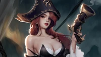 miss fortune, lol, league of legends, video game wallpaper