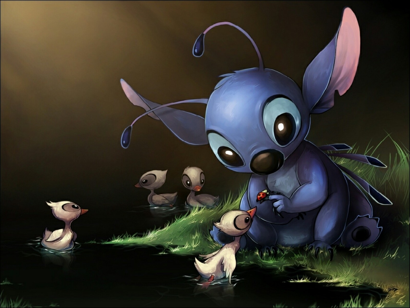 2017, caricaturas, hd, stich wallpaper