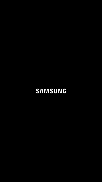 Logo Samsung Galaxy Edge 2017 sur fond noir