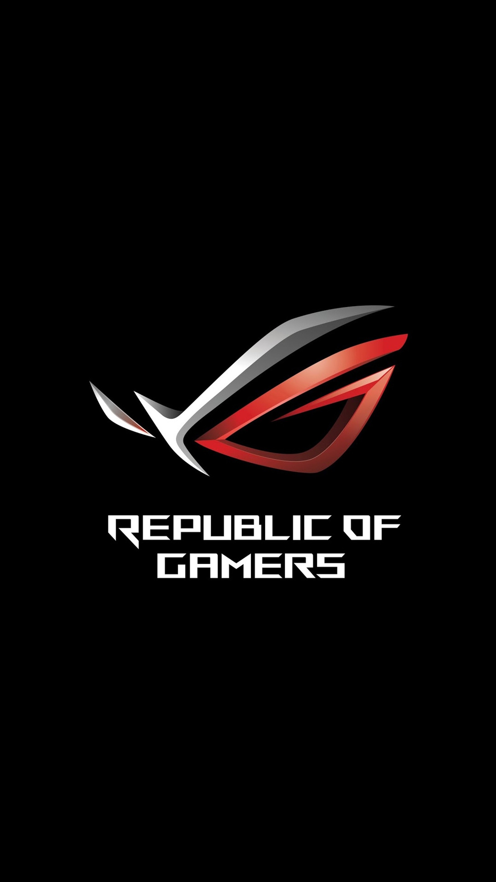 Das logo der republik gamer (spiele, gaming, republic of gamers)