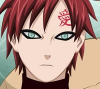 Gaara : Le gardien stoïque du sable avec la marque de l'amour sur son front