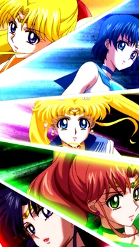 Soldados Marineros Uníos: Una Vibrante Celebración de Amistad y Fuerza en Sailor Moon Crystal