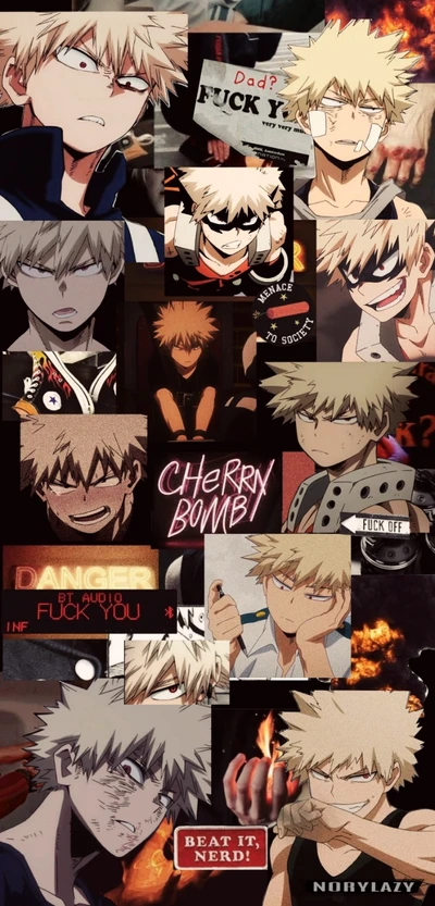 anime, bakugou, bnha, fofo