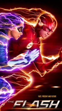 The Flash: Velocistas Unidos - Barry e Nora Allen em Ação