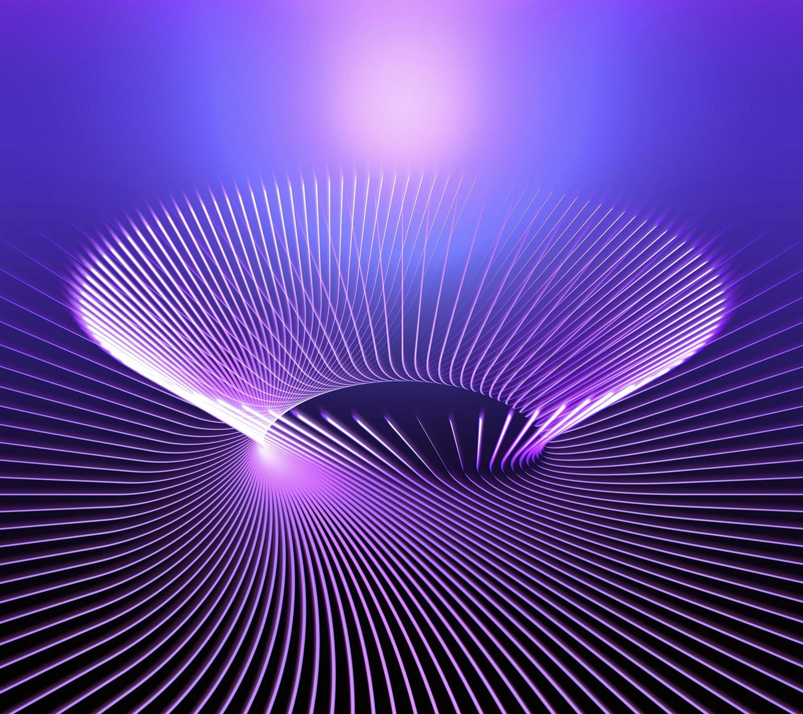 A close up of a purple and black background with a circular design (abstract, bla)