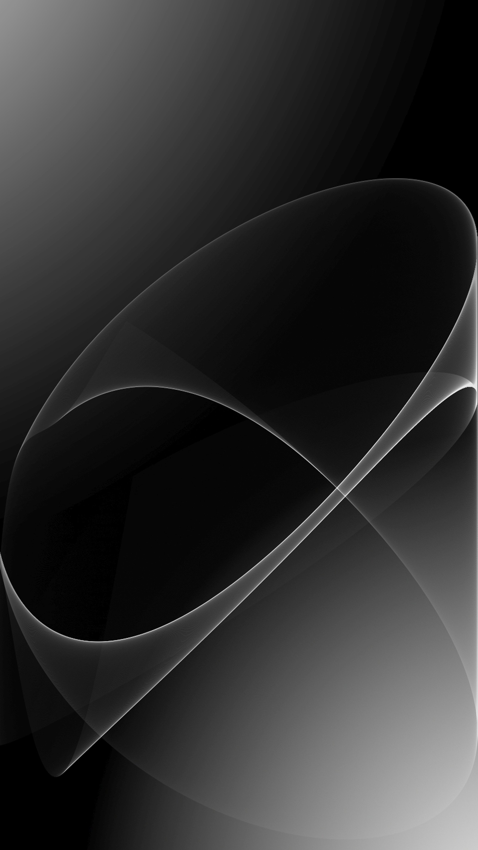 A close up of a black and white abstract background with a curved design (abstract, black, other)