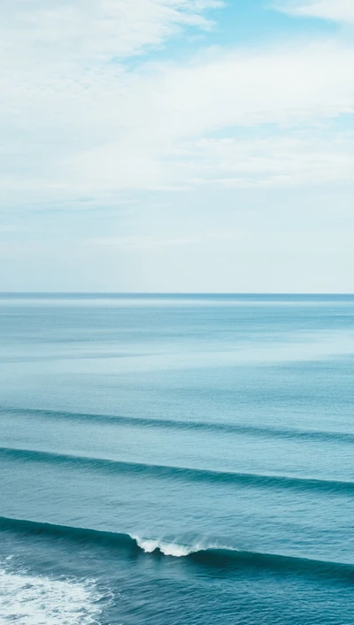 azul, naturaleza, mar, olas