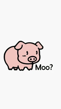 cute, funny, pig