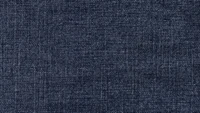 Electric Blue Woolen Textile with Black Patterned Texture