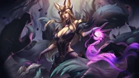 Ahri, die Hexenmeisterin aus League of Legends