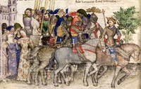 Knightly Procession: A Glimpse into Middle Ages Legend